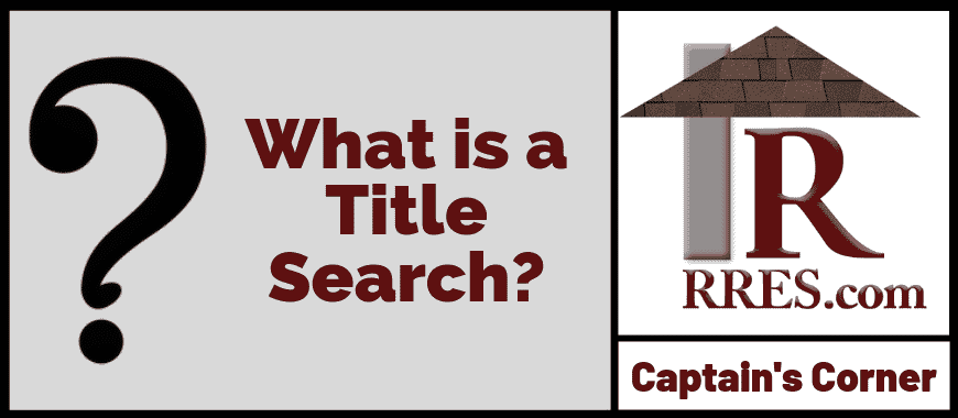 RRES.com What is a Title Search_