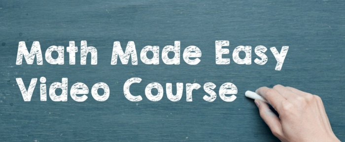 Math made easy video course