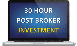 30 Hour Post Broker Investment Course